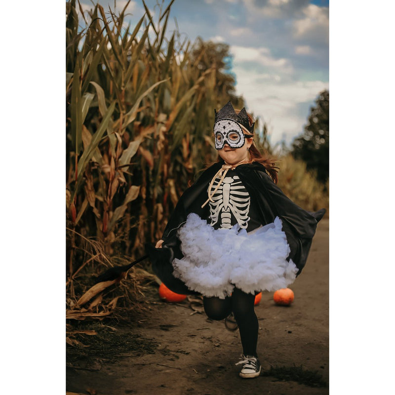 Totenkopfmaske „Black Halloween“
