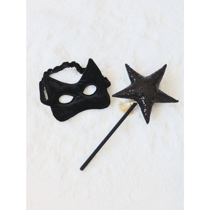 Katzenmaske „Black Cat“ – Schwarz