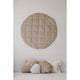 Runde Samt-Spielmatte „Soft Beige“