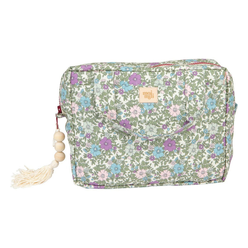 Kosmetiktaschen-Set „Pastel Meadow“ – 2-teilig