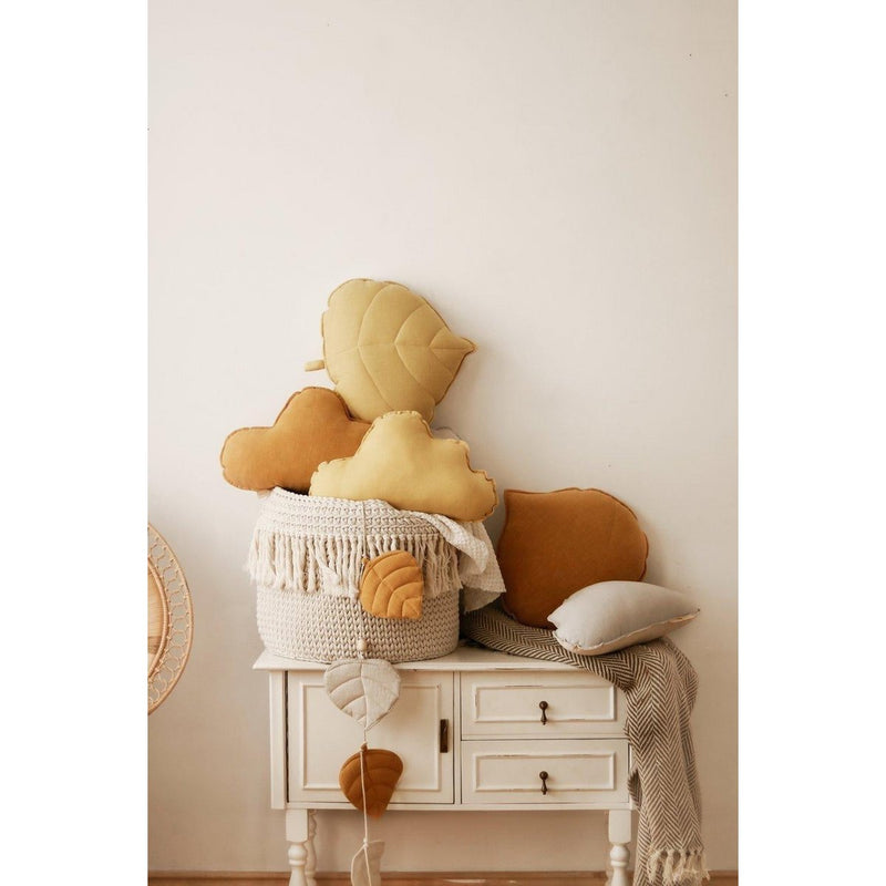 Leinen-Wolkenkissen „Honey“