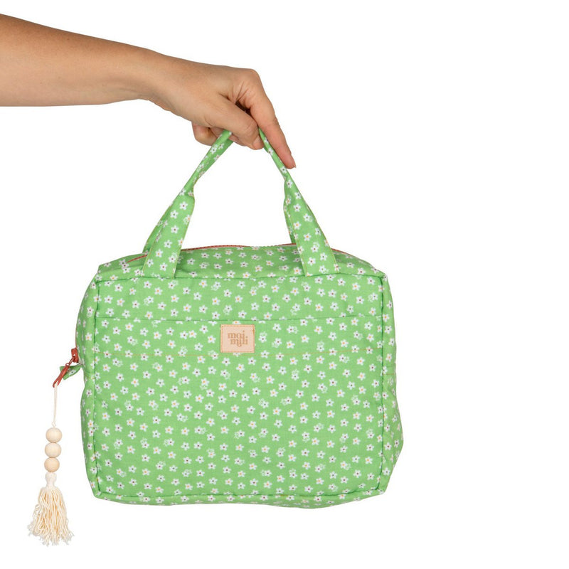 Kosmetiktaschen-Set „Green Meadow“ – 2-teilig