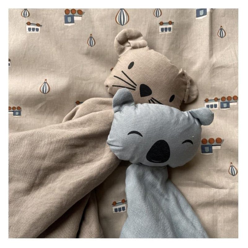 Weitere Ansicht von Kuscheltuch „Arie“ – Blei