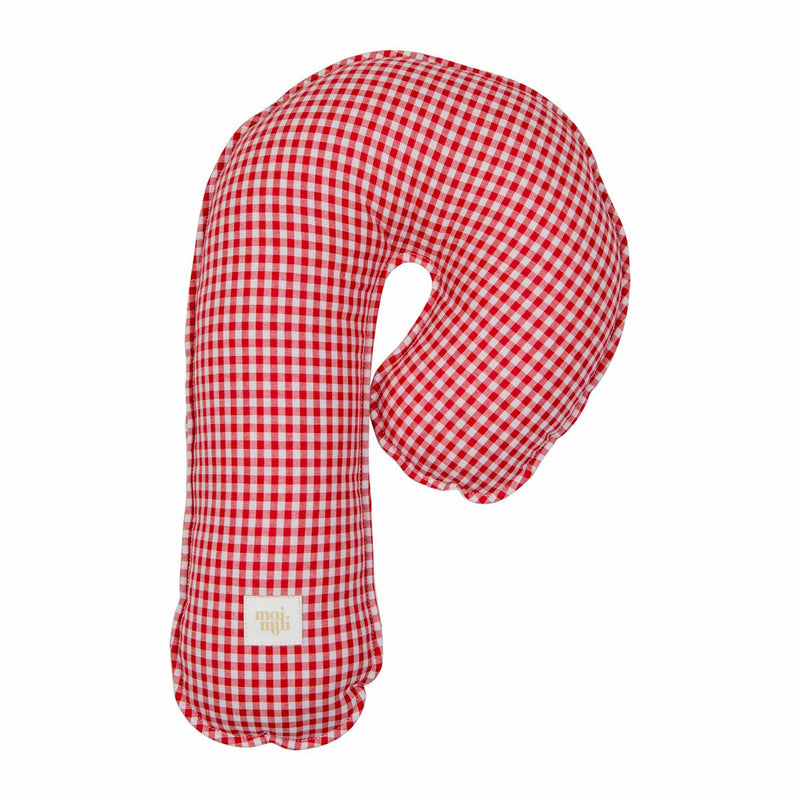 Weihnachts-Lollipop-Kissen „Rot kariert“