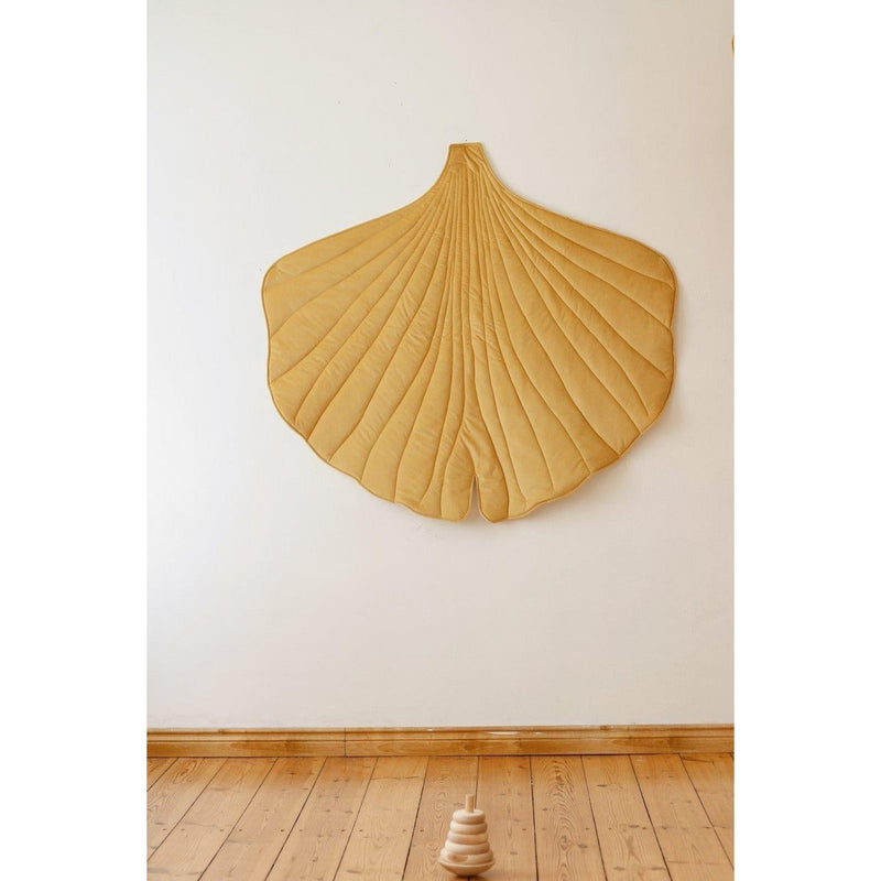 Samt-Ginkgomatte „Honey Ginkgo“