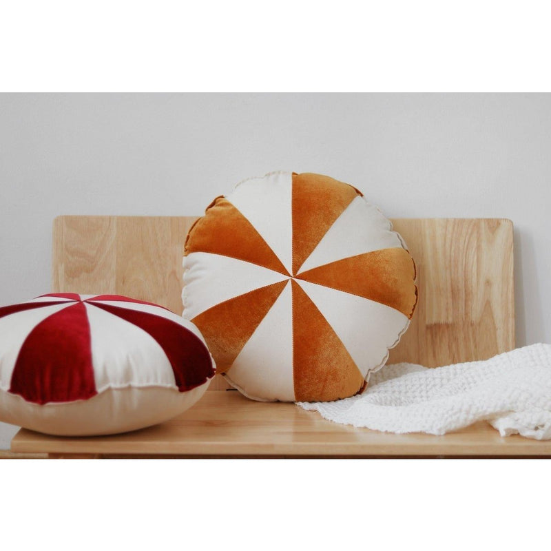 Samt-Candy-Kissen „Red Candy“