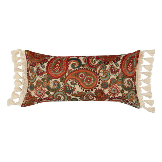 Moi Mili Exklusive Zierrolle „Vintage Paisley“ mit Fransen – Produktfoto 2