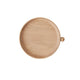 Inka Holztablett – rund – klein – Natur – H2,5 × L22 × B20 cm von OYOY Living Design