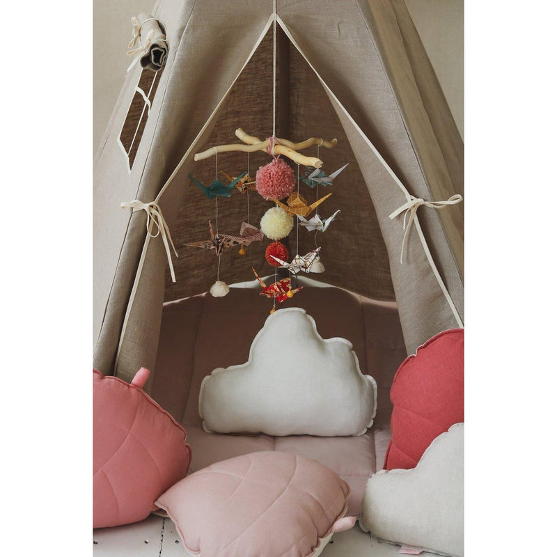 Tipi-Spielzelt „Natural Linen“ aus Leinen