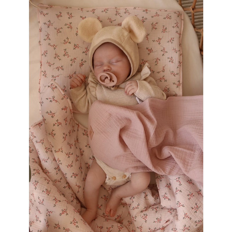 Musselin-Wickeldecke „Baby Pink“