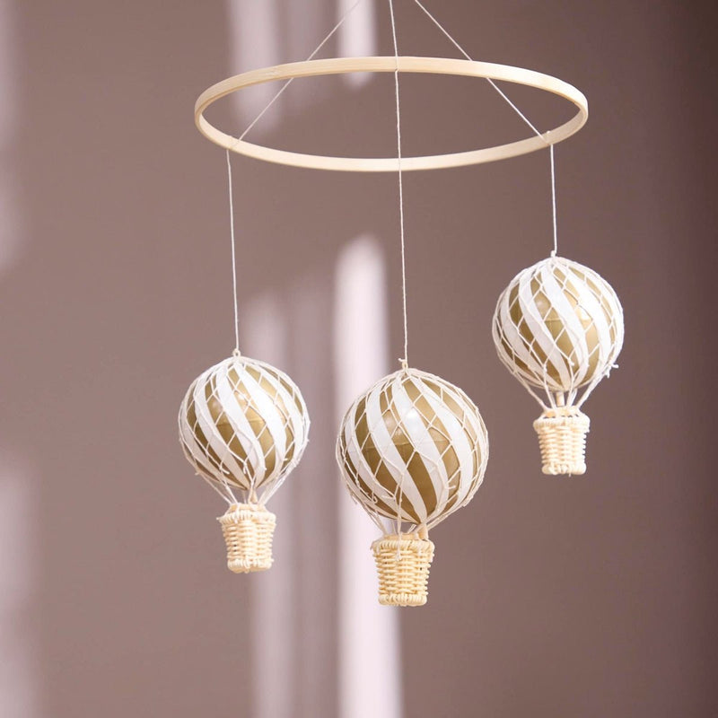 FILIBABBA Luftballon-Mobile – Gold – weitere Produktansicht 3