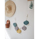 Leinengirlande „Eye of the Sea“ mit Muscheln
