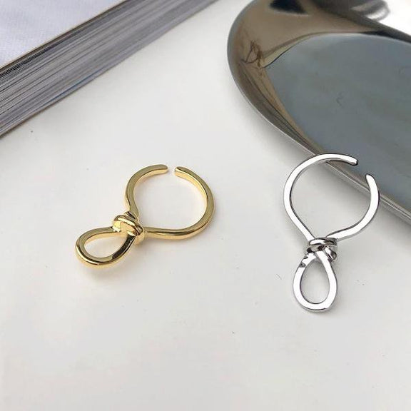 Ear Cuff „Knot Loop“ – Gold oder Silber – Ansicht 4