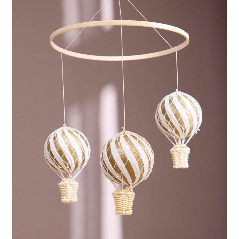 FILIBABBA Luftballon-Mobile – Gold – weitere Produktansicht 4