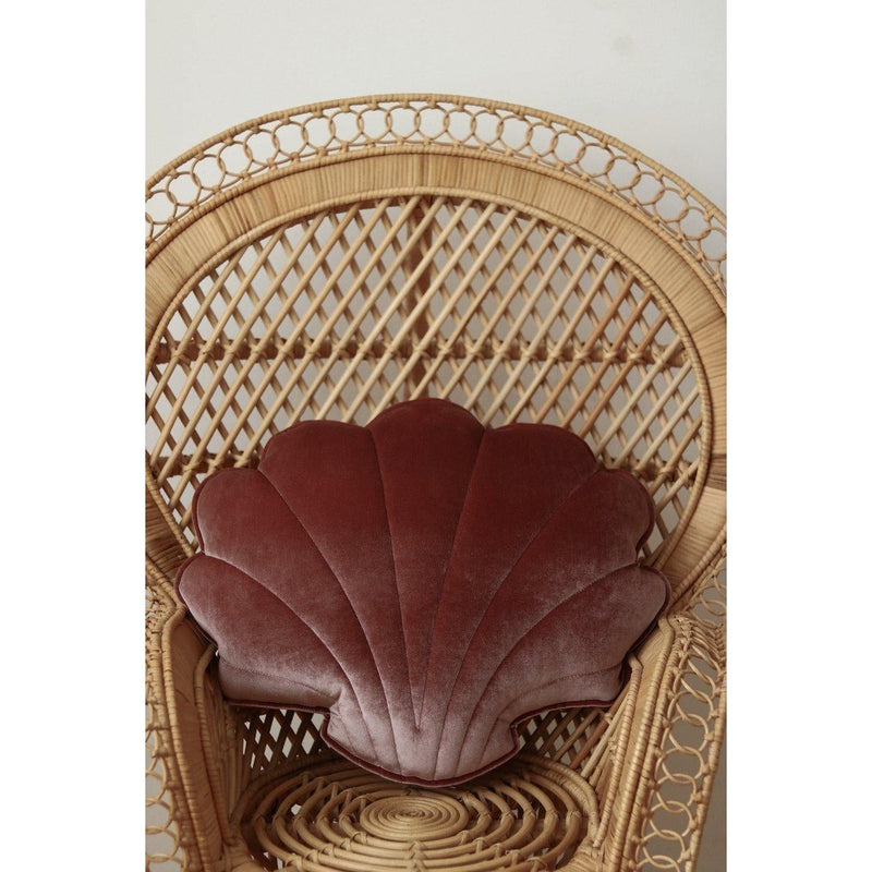 Samt-Muschelkissen „Cosmic Pearl“
