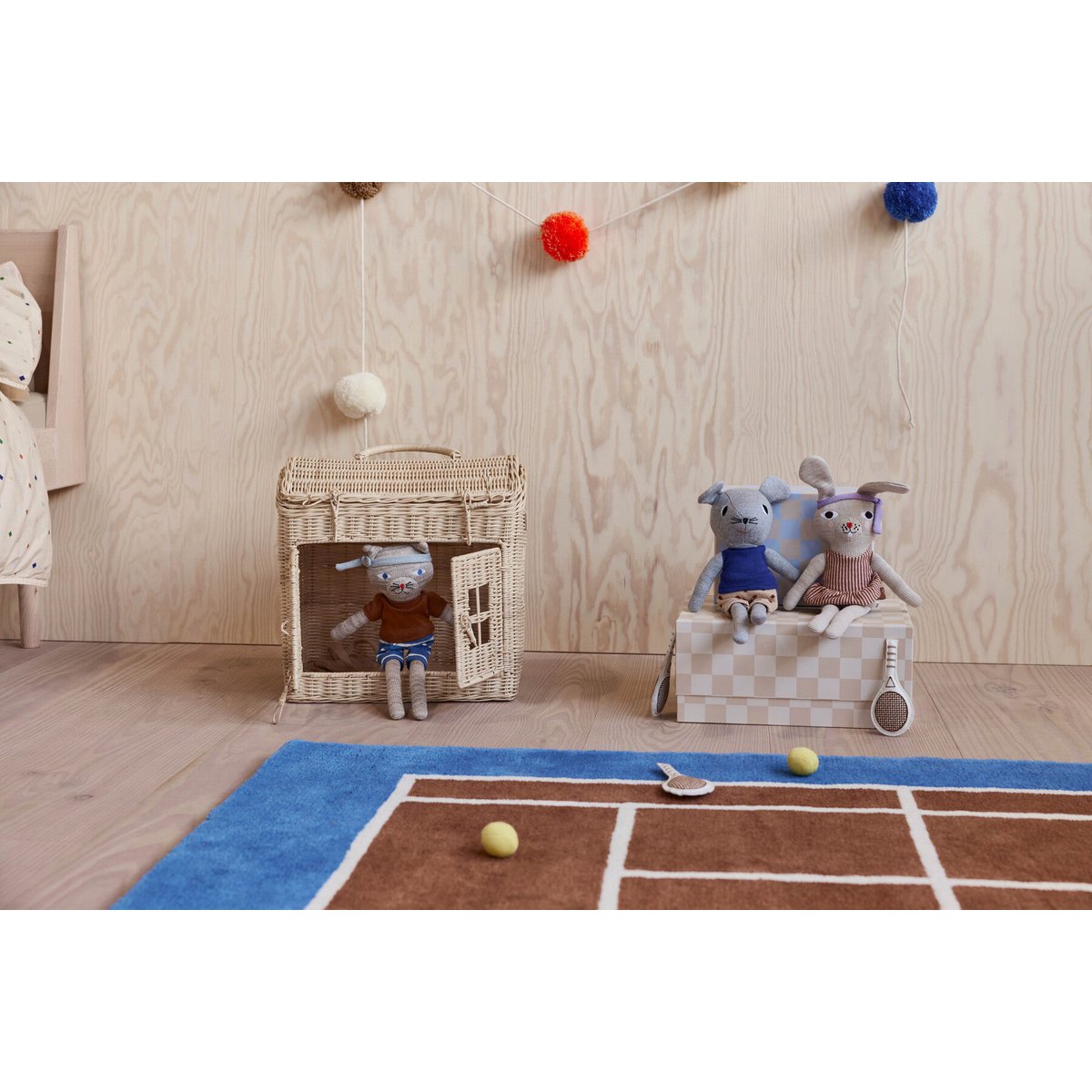 Polly Katze – Tennis-Kuscheltier von OYOY MINI