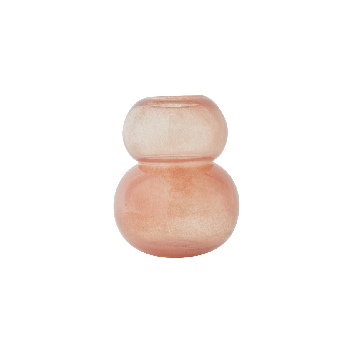 Lasi Vase – klein – Taupe – Ø19,5 × H23 cm von OYOY Living Design