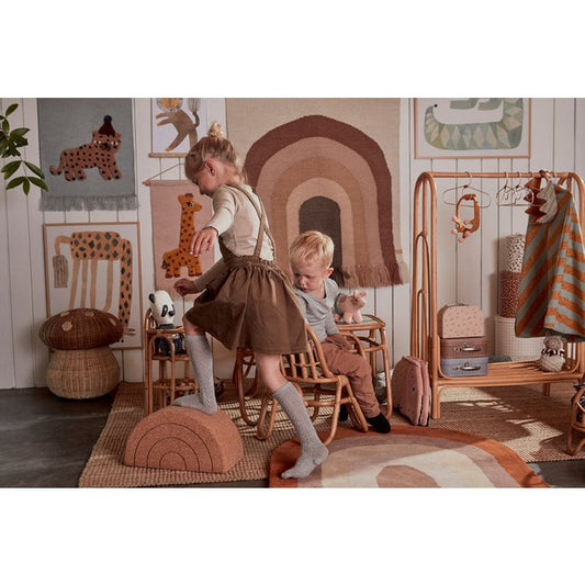 Leoparden-Wandbehang – H68 × B50 cm von OYOY MINI – weitere Produktansicht 2