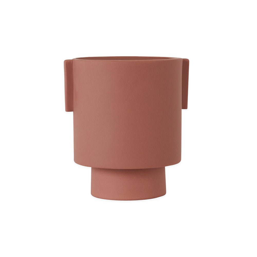 Inka Kana Topf – mittel – Sienna – Ø15 × H16 cm von OYOY Living Design