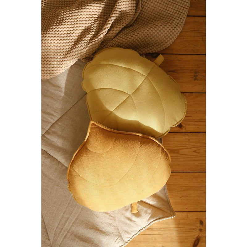 Leinen-Blattkissen „Mango Leaf“