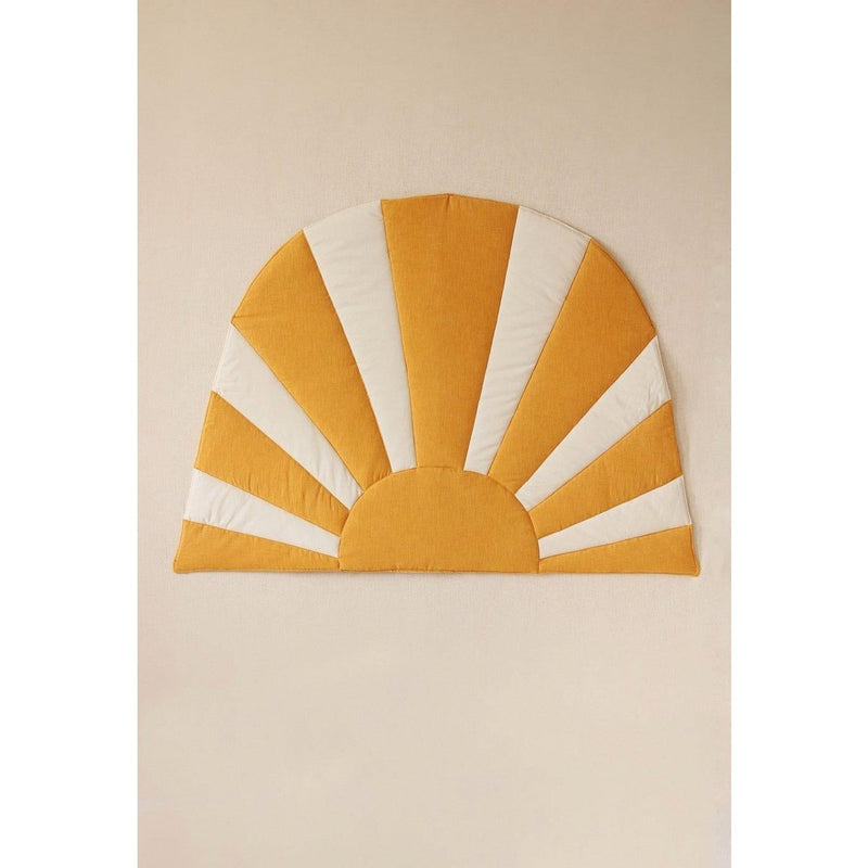 Leinen-Sonnenmatte „Dinner in Sausalito“