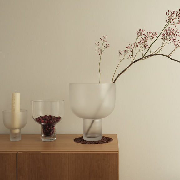 GEJST NEBL Vase – mittel, klar – weitere Produktansicht 3