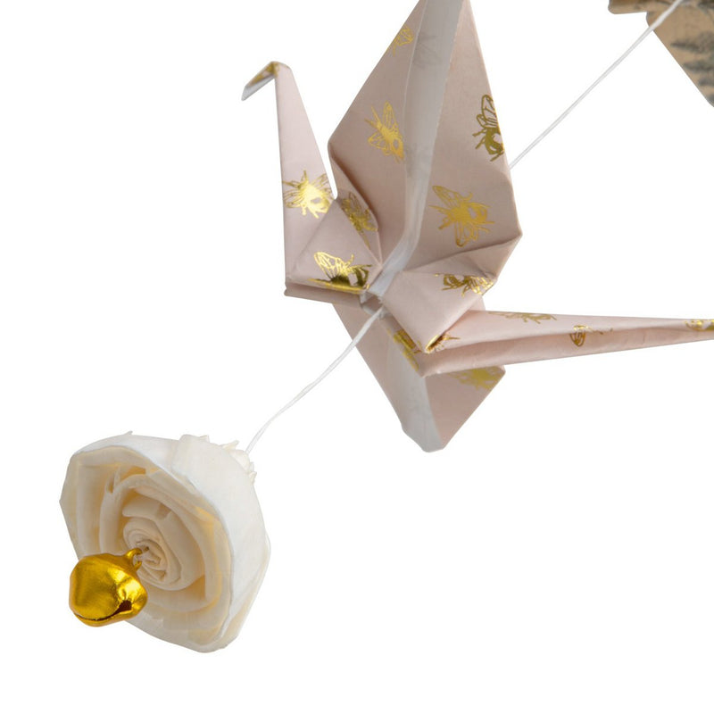Origami-Mobile „Gold Bee“