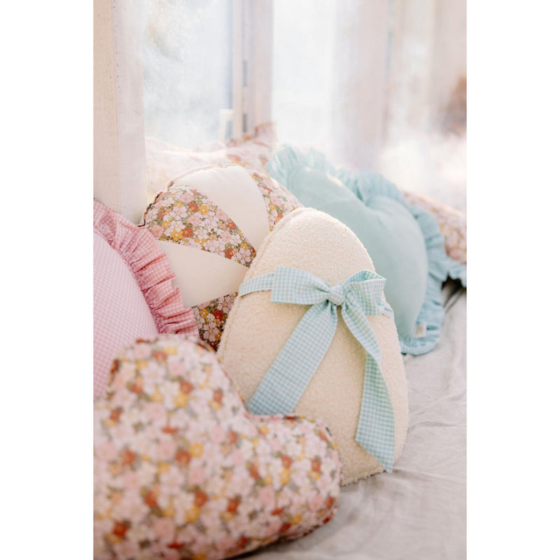 Patchwork-Kissen „Green Garden“