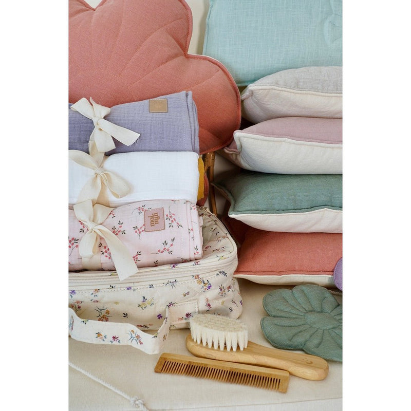Musselin-Wickeldecke „Creme“