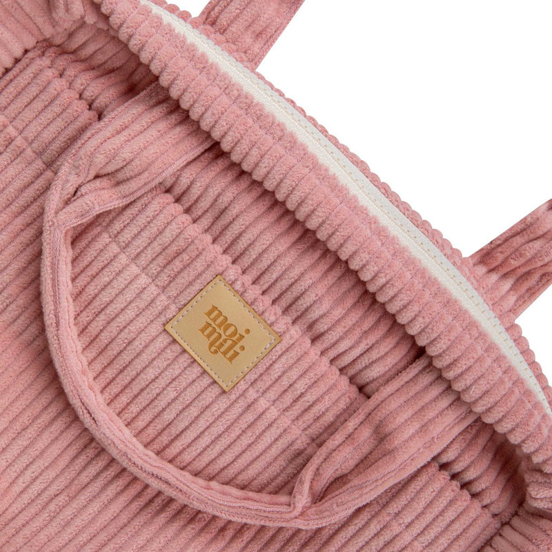 Cord-Kosmetiktasche „Baby Pink“