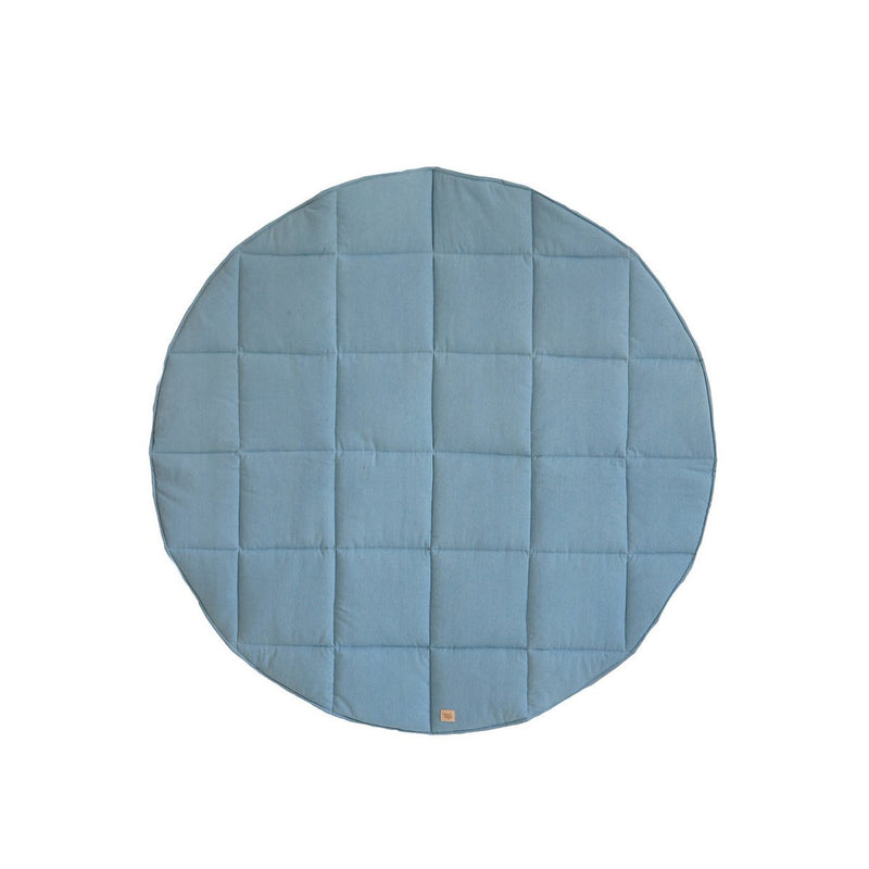 Runde Baumwollmatte „Jeans“