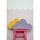 Samt-Wolkenkissen „Soft Lilac“
