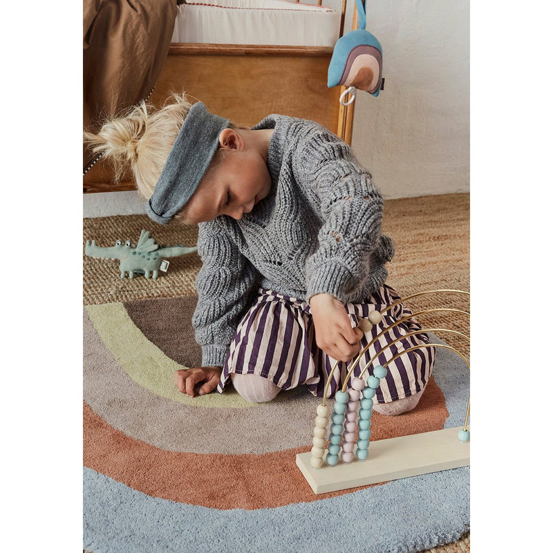 Regenbogen Abakus – H28,5 × L35,5 × B7,8 cm von OYOY MINI – weitere Produktansicht 3