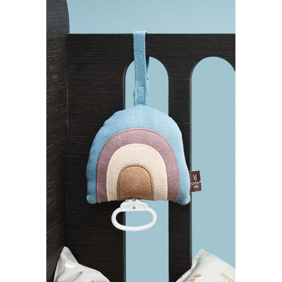 Regenbogen Musik-Mobile – H14,5 × L12 × B7 cm von OYOY Living Design – weitere Produktansicht 4