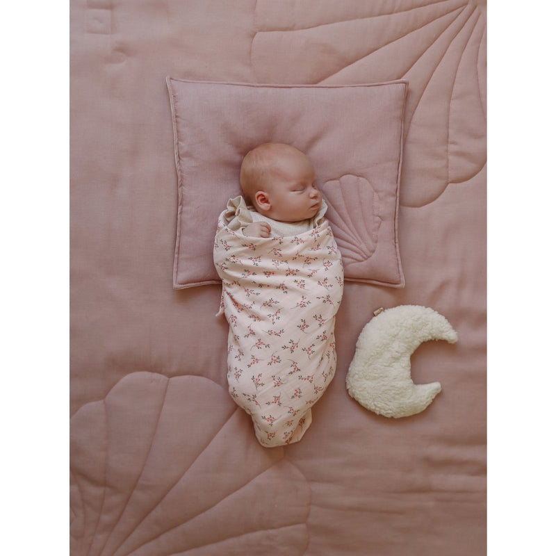 Leinen-Bettset „Shell Powder Rose“ – Large