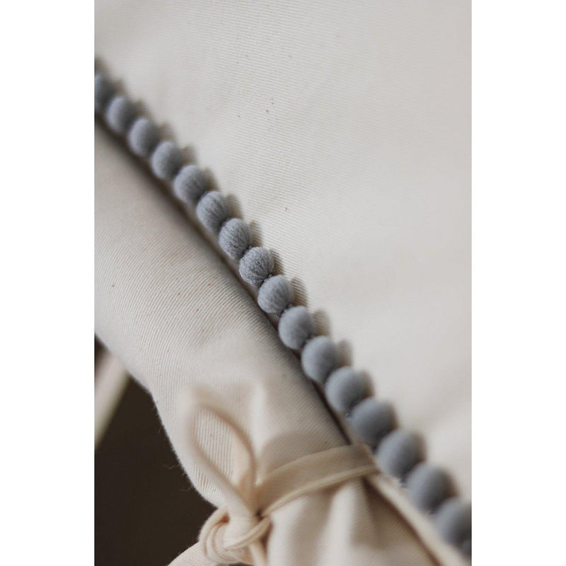 Tipi-Zelt „Grey Pompoms“