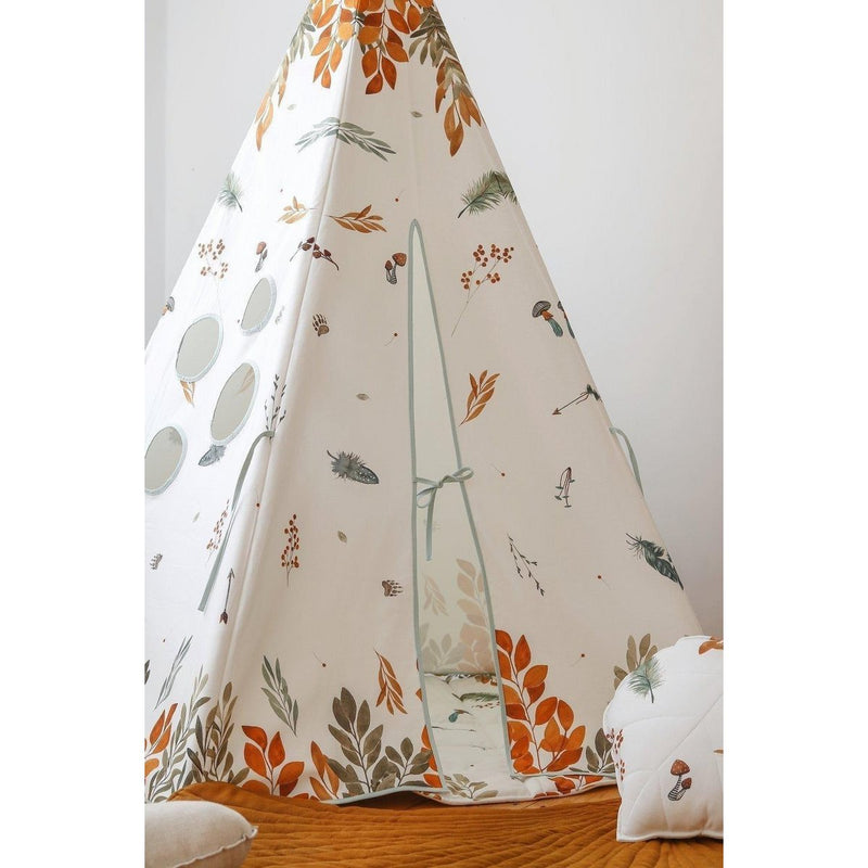 Tipi-Set „Waldfreunde“ mit Spielmatte
