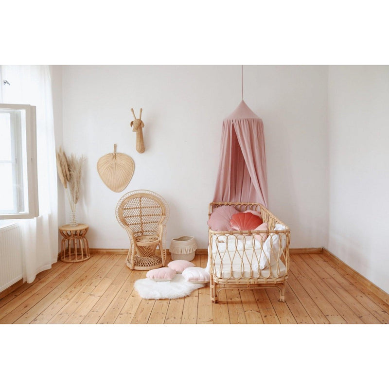 Baumwoll-Baldachin „Baby Rose“