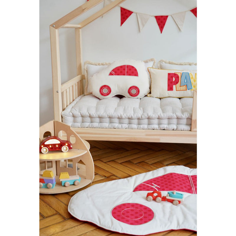 Kinder-Autoteppich „Red Dots“