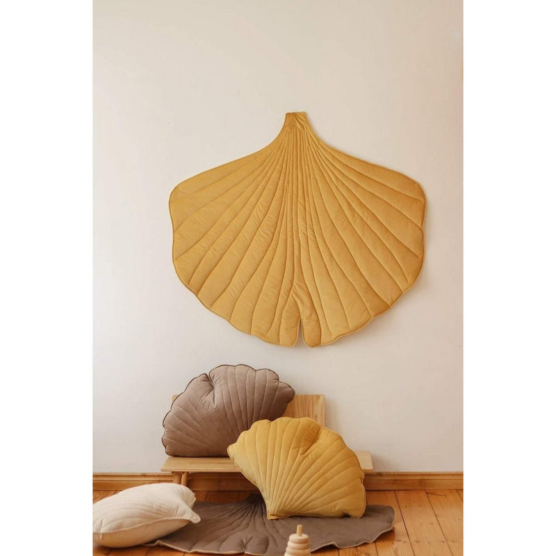 Samt-Ginkgomatte „Honey Ginkgo“