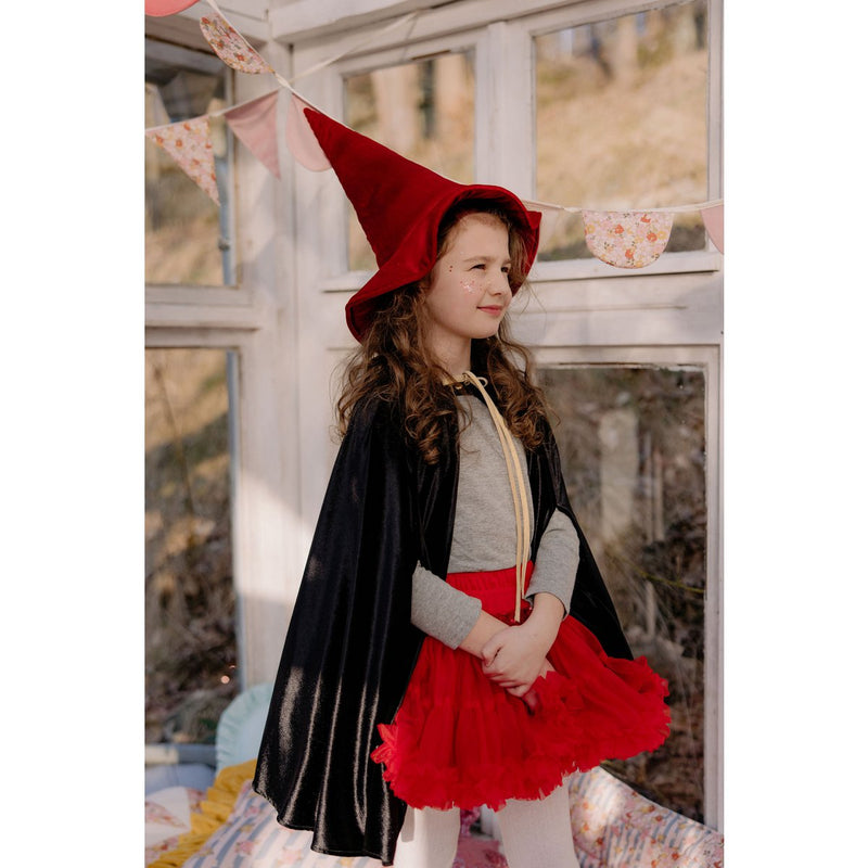 Samt-Zauberhut „Crimson Magic“