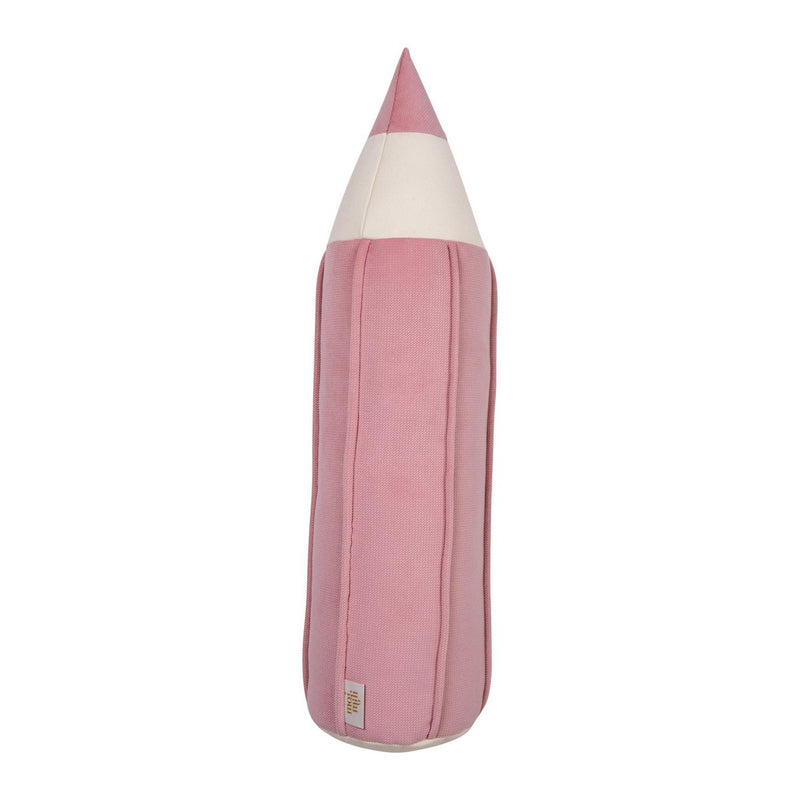 Buntstift-Samtkissen „Pink“