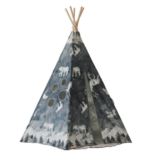 Moi Mili Kinder-Tipi-Zelt „Nachthimmel“ – Produktfoto 2