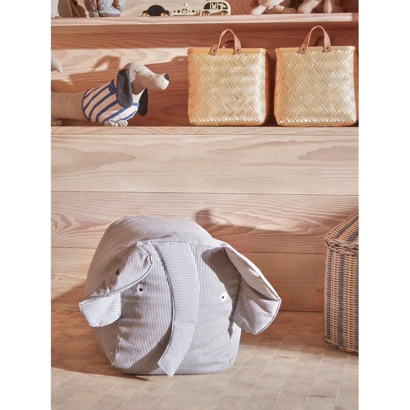 Erik Elefant Sitzsack – H38 × L50 × B32 cm von OYOY MINI – weitere Produktansicht 3